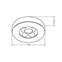 Світлодіодний накладний світильник Feron AL520 5Вт 4000K чорний