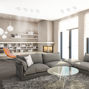 Світлодіодний накладний світильник Feron AL543 10Вт 4000K чорний