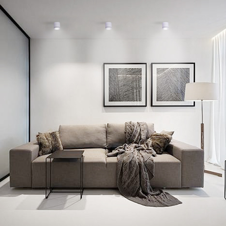 Світлодіодний накладний світильник Feron AL543 7Вт 4000K чорний