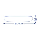 Світлодіодний накладний світильник Feron AL708 24Вт 4000K білий