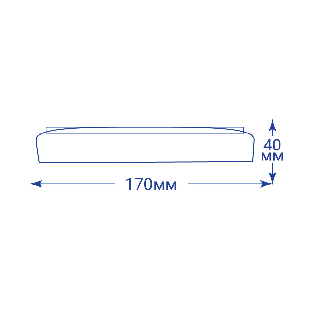 Світлодіодний накладний світильник Feron AL709 24Вт 6500K білий