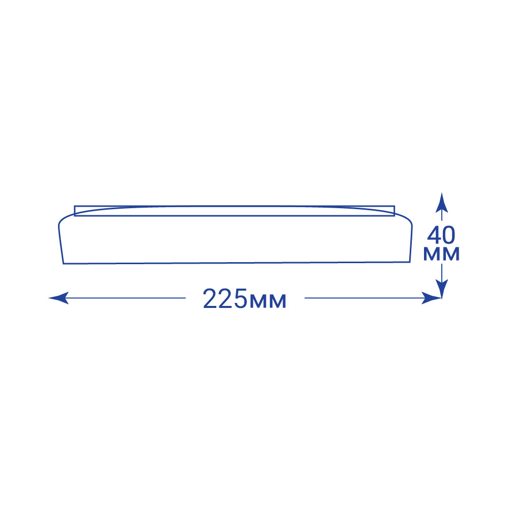 Світлодіодний накладний світильник Feron AL709 32Вт 4000K білий