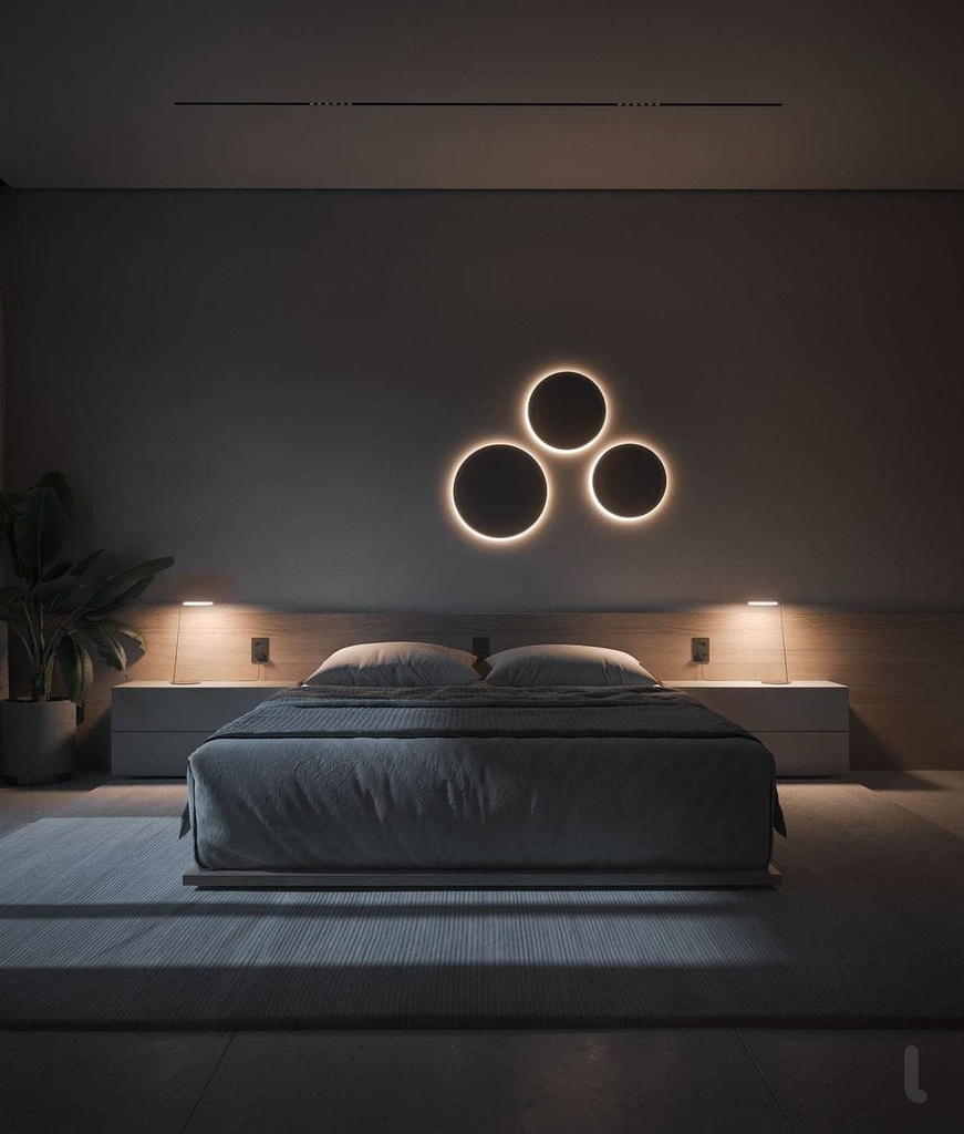 Світлодіодний накладний світильник Feron AL8110 12Вт 3000K чорний