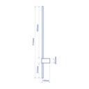 Світлодіодний накладний світильник Feron AL8130 10Вт 4000K чорний