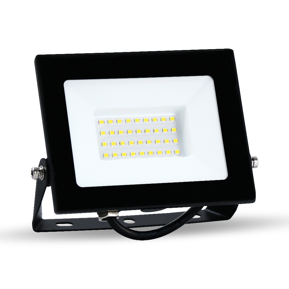 Світлодіодний прожектор Ardero LL-1030ARD 30Вт 6500K чорний