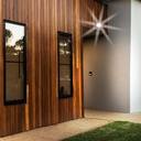 Світлодіодний прожектор Ardero LL-2010ARD 10Вт 6500K з датчиком руху чорний