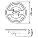 Світлодіодний світильник Ardero AL1011 200Вт 6500K чорний