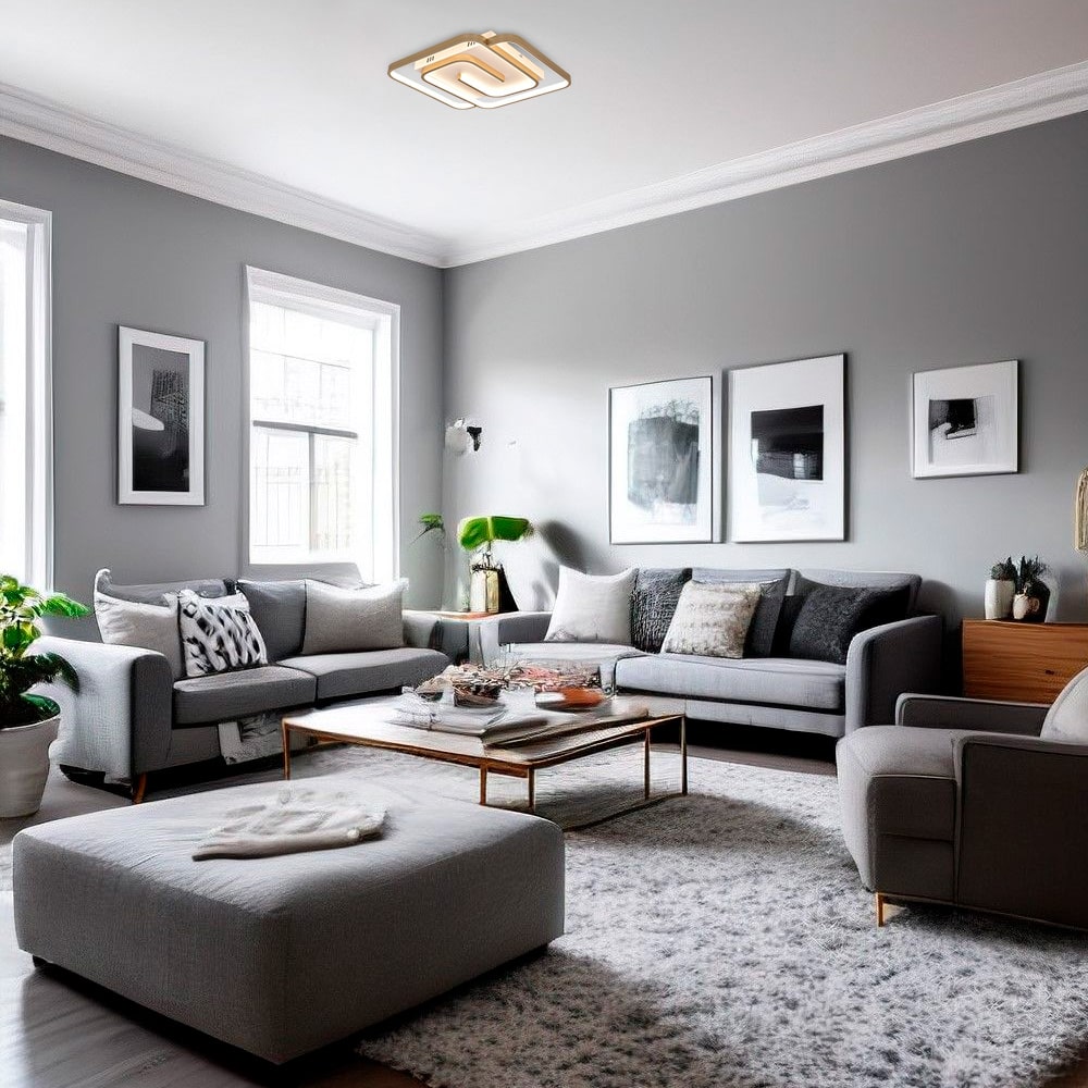 Світлодіодний світильник Ardero AL6117ARD MONICA 75Вт золото