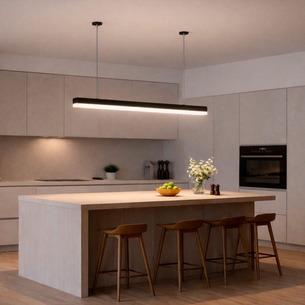 Світлодіодний світильник Feron AL4020 36Вт 4000K чорний