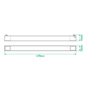 Світлодіодний трековий світильник Ardero AL122 30Вт 4000K чорний