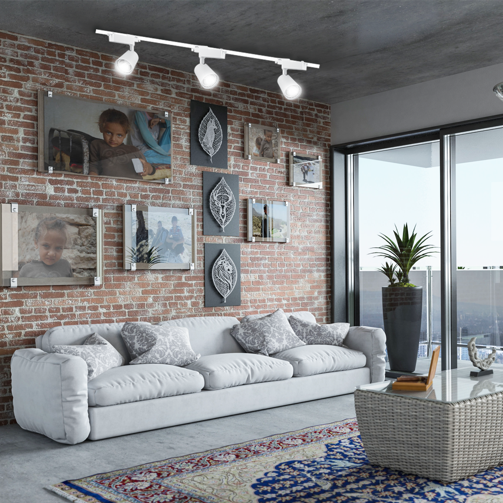 Світлодіодний трековий світильник Feron AL100 30Вт 4000K білий