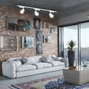 Світлодіодний трековий світильник Feron AL100 30Вт 4000K чорний