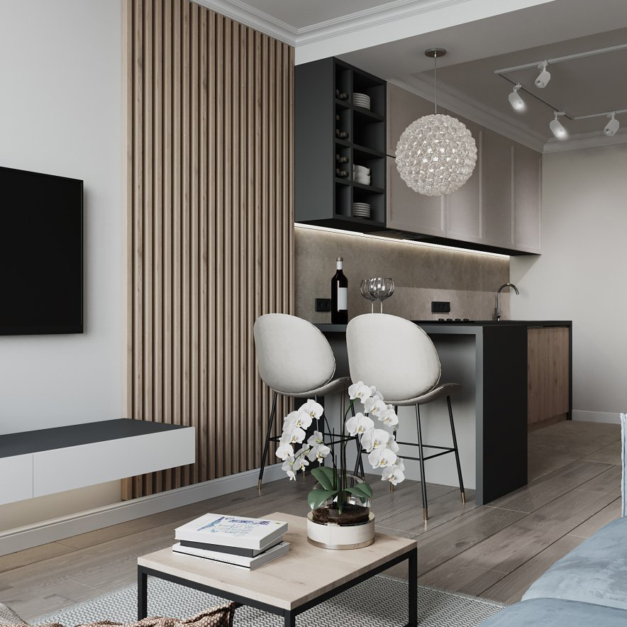 Світлодіодний трековий світильник Feron AL103 30Вт 4000K чорний кут розсіювання 60