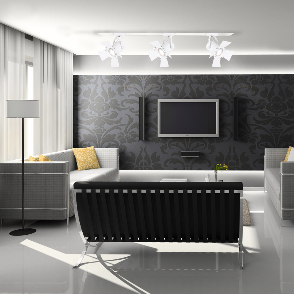 Світлодіодний трековий світильник Feron AL110 30Вт 4000K чорний