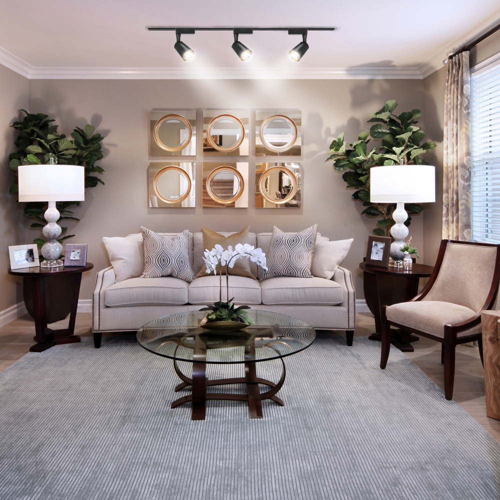 Світлодіодний трековий світильник Feron AL111 18Вт 4000K чорний золото