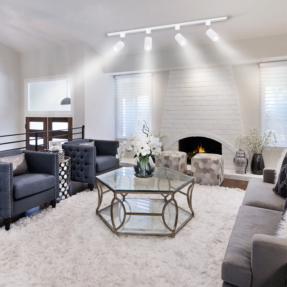 Трековий світильник Feron AL155 під лампу білий