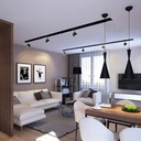 Трековий світильник Feron ML331 під лампу чорний