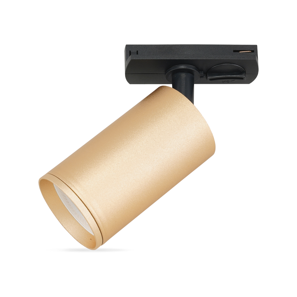 Трековий світильник Feron ML333 під лампу латунь