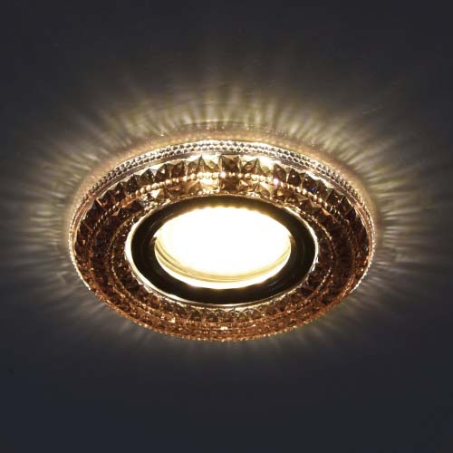 Вбудований світильник Feron CD877 під лампу з підсвіткою чайний