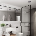 Вбудований світильник Feron DL11 під лампу чорний