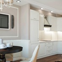 Вбудований світильник Feron DL53 під лампу чорний хром