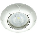 Вбудований світильник Feron DL6022 під лампу перлове срібло