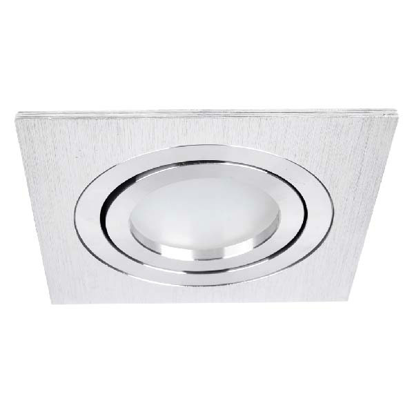 Вбудований світильник Feron DL6120 під лампу срібло