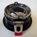 Вбудований світильник Ledcoin DL0390 під лампу чорний