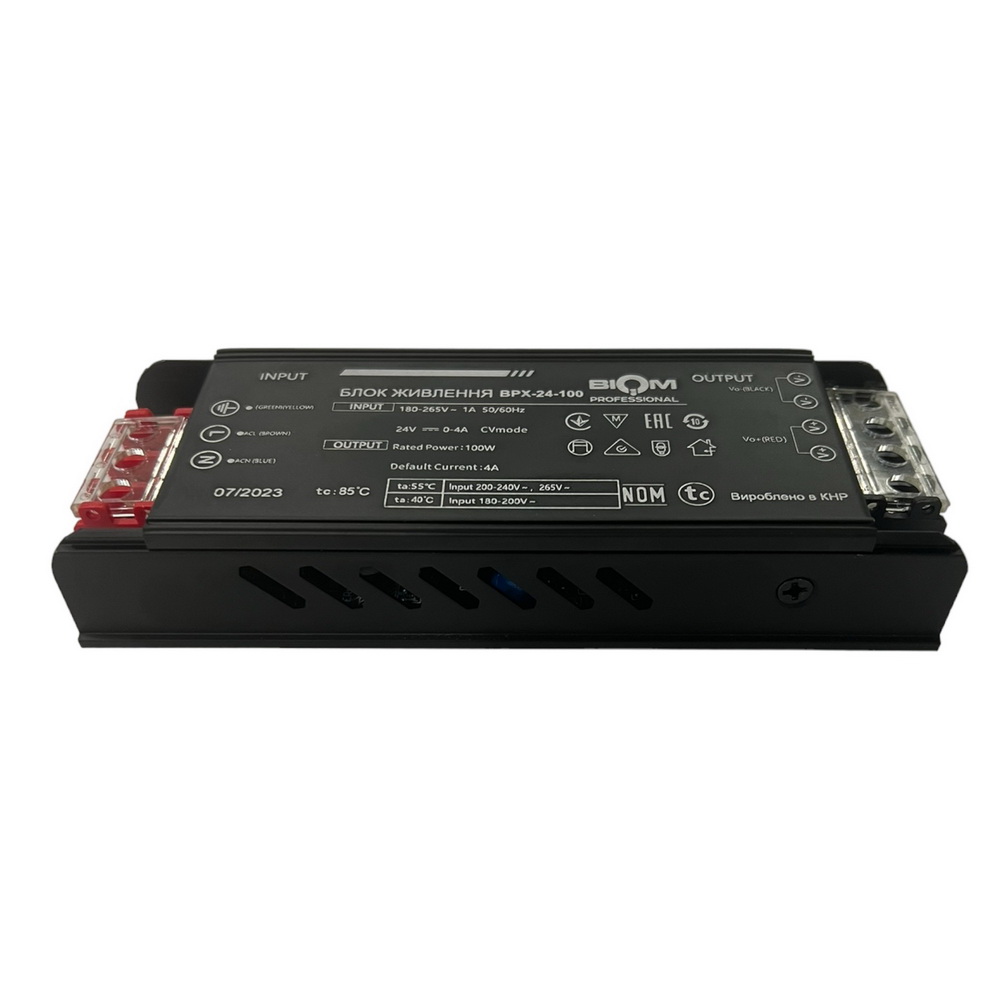 Блок живлення BIOM Professional DC24 100W BPX-24-100 4А