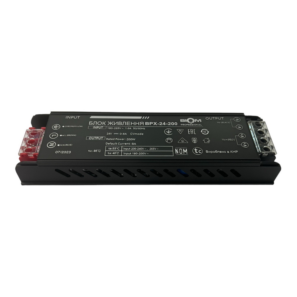 Блок живлення BIOM Professional DC24 200W BPX-24-200 8А