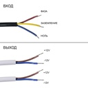 Блок живлення OEM DC12 60W 5А FTR-60-12 WP герметичний