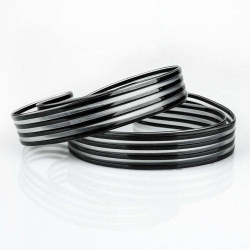 Декоративна стрічка DS-R260-01-4B к світильнику DEL-R-20-!8-4 DIY( 4 черних смужки)