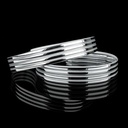 Декоративна стрічка DS-R260-08-4S к світильнику DEL-R-20-18-4 DIY( 4 срібні смужки)