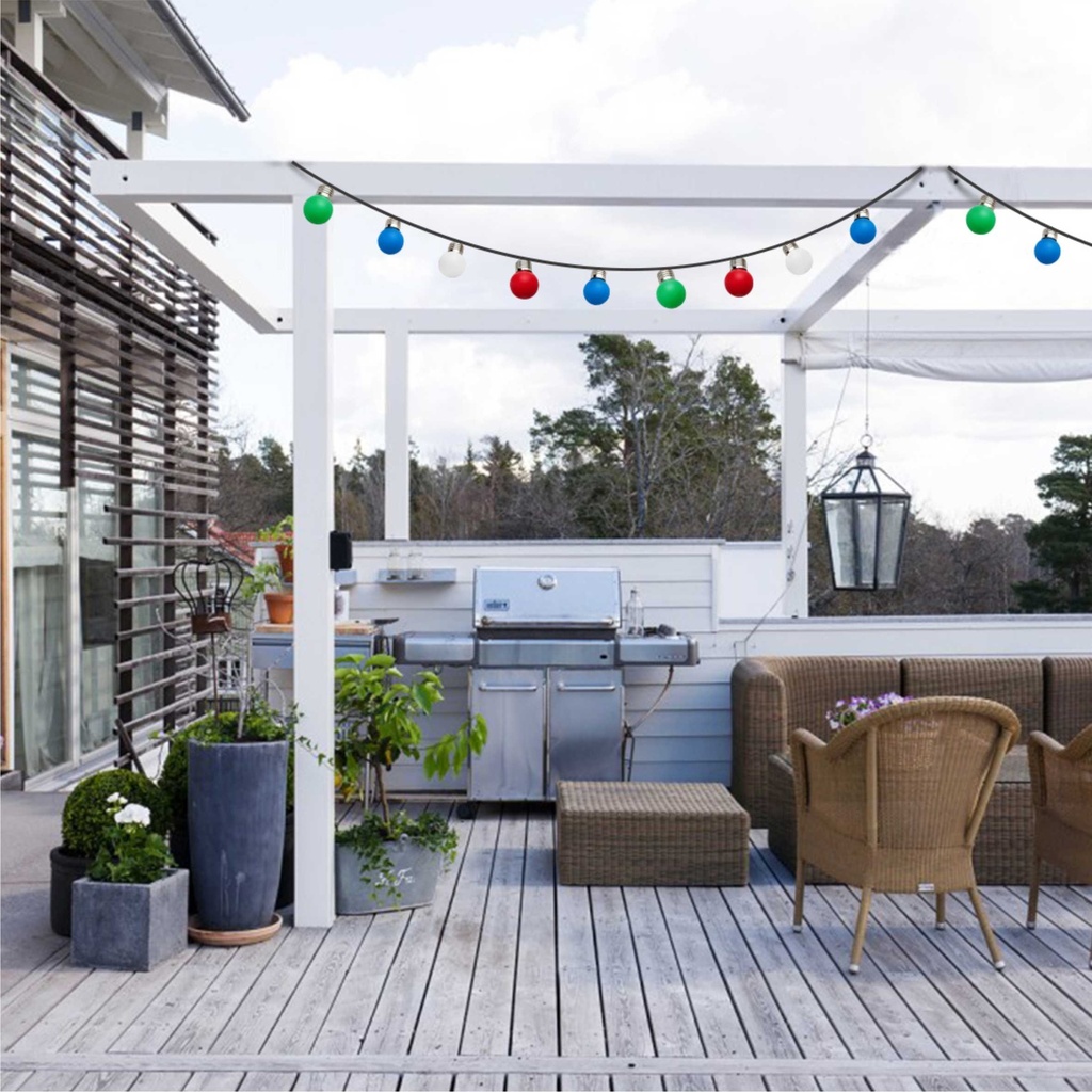 Вулична гірлянда Белт-лайт CL50-8 білий