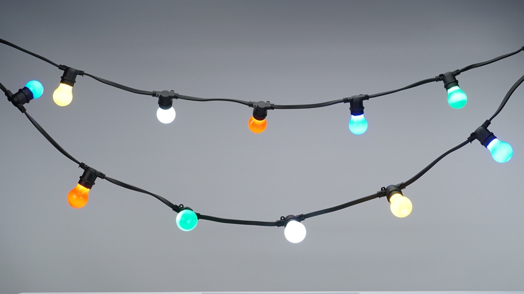 Вулична гірлянда Белт-лайт CL50-8 чорний