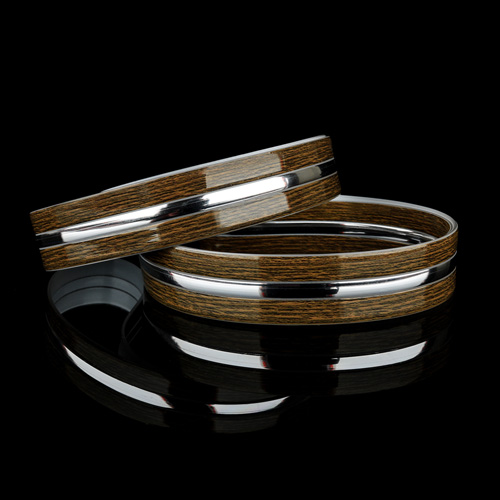 Декоративна стрічка DS-R480-07-BWS до світильників DEL-R-20-42-4 DIY та SML-R20-80-DIY(горіх+1 сріб.