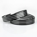 Декоративна стрічка DS-S330-01-4B до світильників DEL-S21-24-4DIY и SML-S21-50DIY(4 чорні смужки)