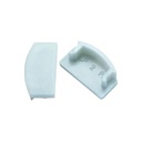 Заглушка BIOM для профіля ЛП7W 6,5х15мм, біла