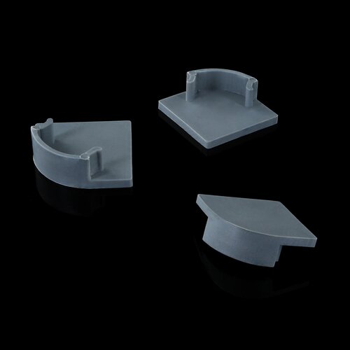 Заглушка BIOM ЗПУ-17 для кутового профiля ЛПУ-17 17х17мм