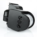 Інфрачервоний датчик руху BIOM IRM-02B max 1200Вт 180°, настінний, чорний