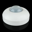 Інфрачервоний датчик руху BIOM IRM-03W max 1200Вт 360°, стельовий, білий