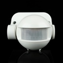 Інфрачервоний датчик руху BIOM IRM-04W max 1200Вт 180°, настінний, білий