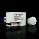 Інфрачервоний датчик руху BIOM IRM-05 max 100Вт 360°, врізний, білий