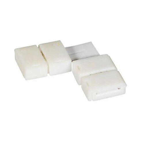 Конектор для світлодіодних стрічок OEM SC-20-SS-10-2 10mm 2 затискач +плата кут