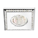 Вбудований світильник Feron DL102-W під лампу прозорий