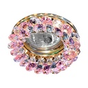 Вбудований світильник Feron CD4141 під лампу рожевий золото