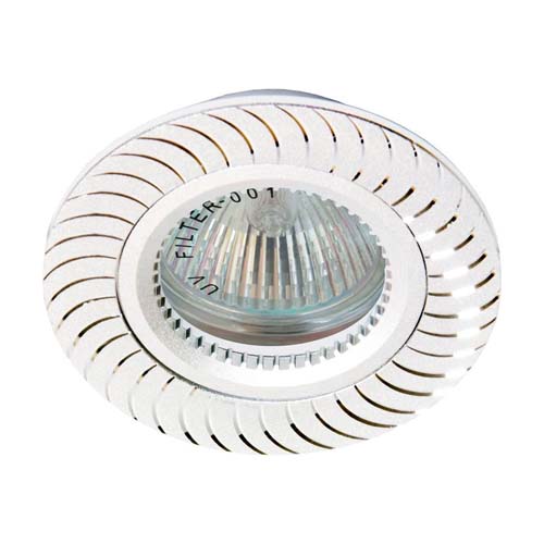 [2995] Вбудований світильник Feron GS-M392 під лампу срібло