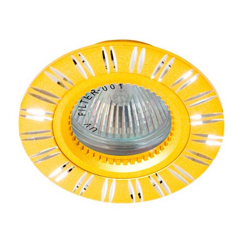 Вбудований світильник Feron GS-M393 під лампу золото