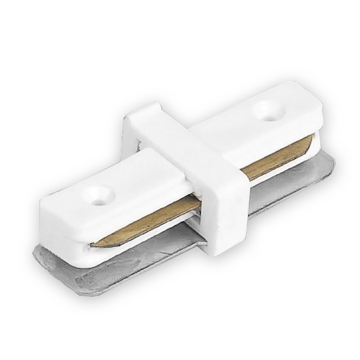 [6585] Конектор прямий Feron LD1100 білий