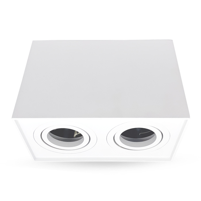 [6688] Накладний світильник Feron ML305-2 під лампу білий